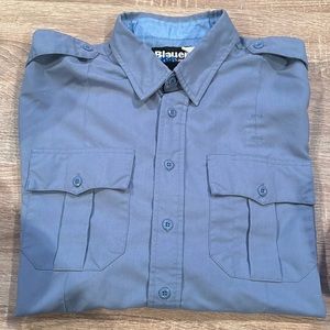Vintage Blauer Shirt